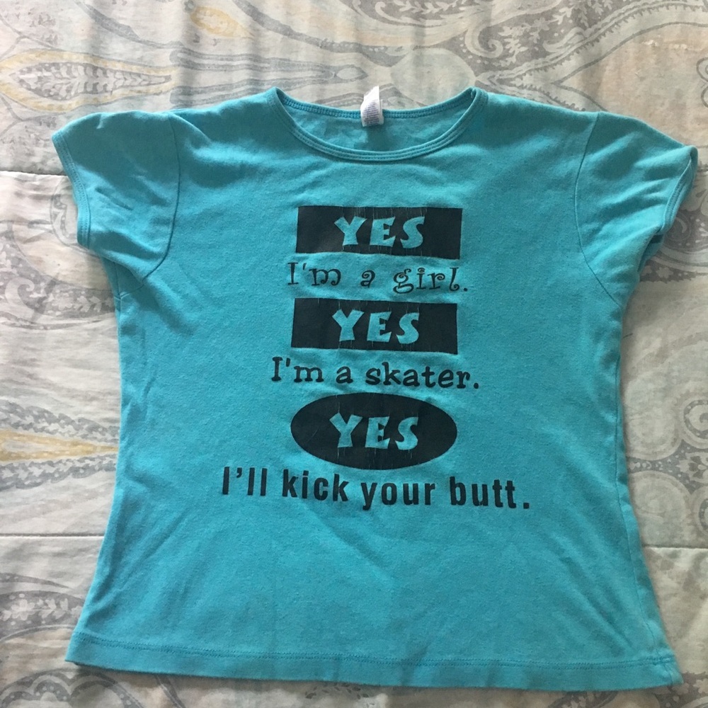 Girl 14/16 skater shirt
